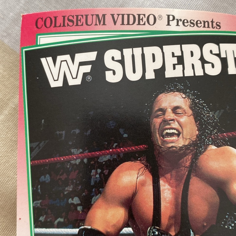 Vintage WWF Superstar Bret 'Hit Man' Hart Postcard - Picture 9 of 17